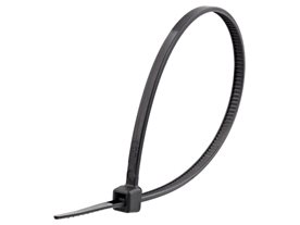 6 Inch Black UV Miniature Cable Tie
