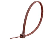 6 Inch Brown Miniature Cable Tie