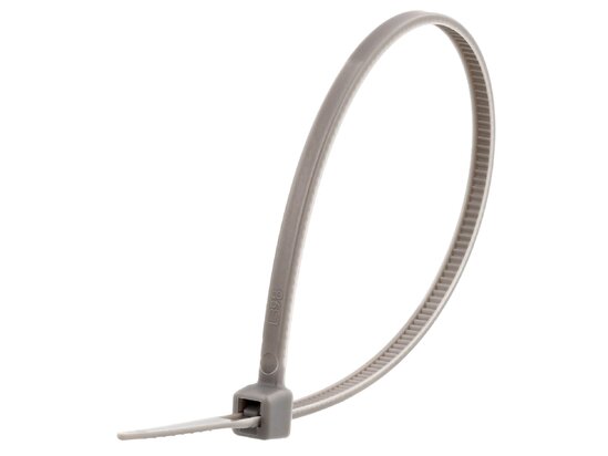 6 Inch Gray Miniature Cable Tie