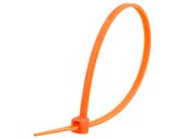 6 Inch Orange Miniature Cable Tie