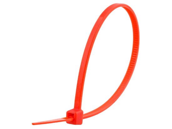 6 Inch Red Miniature Cable Tie