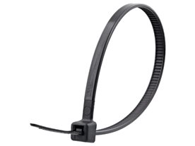 6 Inch Black UV Intermediate Cable Tie
