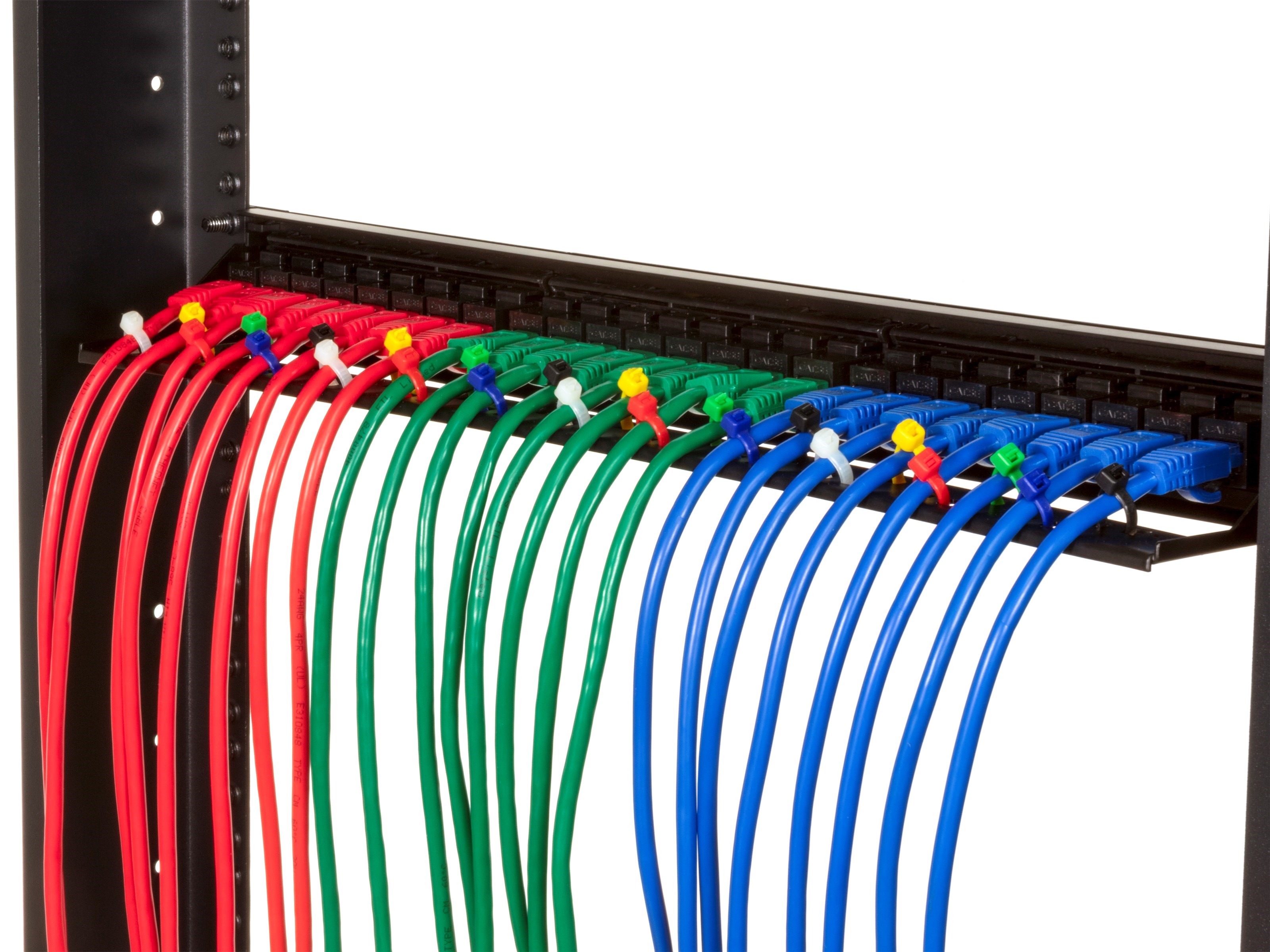 6-inch Natural Double Loop Tie Cable Zip Ties Reusable Adjustable Nylon 100 