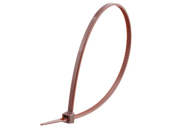 8 Inch Brown Miniature Cable Tie