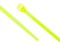 Fluorescent Yellow Miniature Cable Tie - 1 of 5