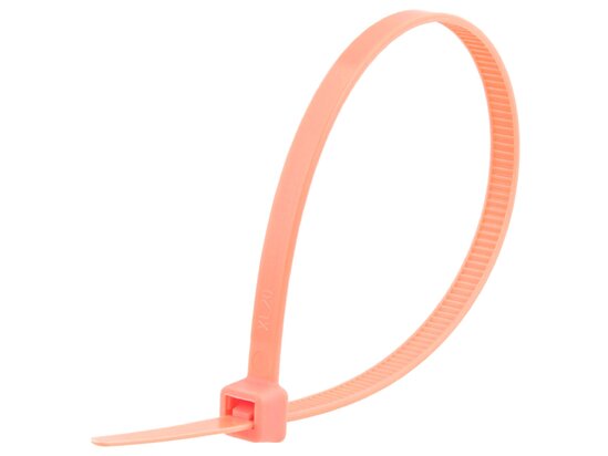 8 Inch Salmon Standard Cable Tie