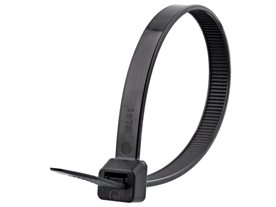 8 Inch Black UV Heavy Duty Cable Tie