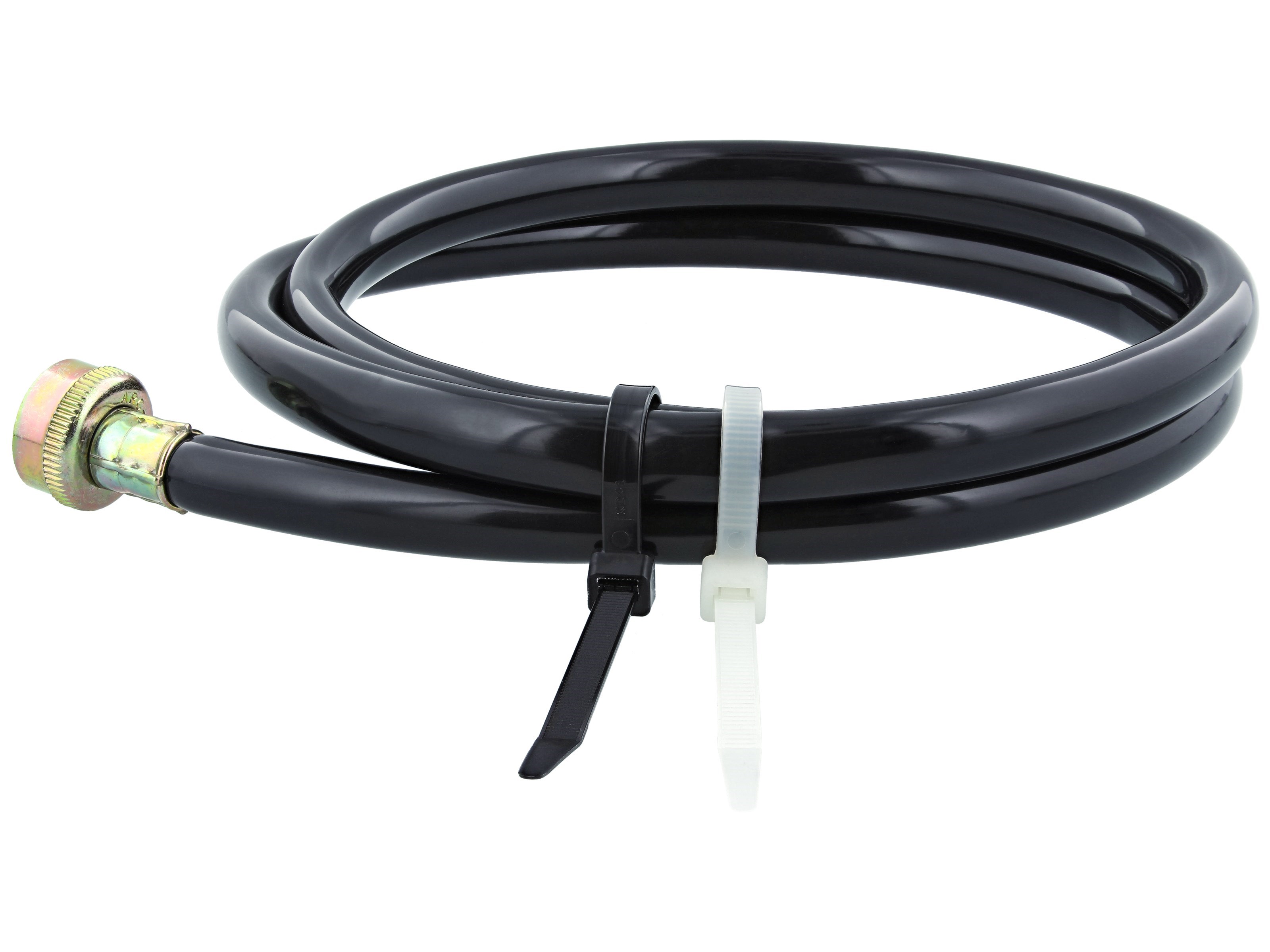 Best Connections 7-Inch Black Heavy Duty Nylon Cable Zip Ties – 1000 Pack – 50lb Tensile Strength