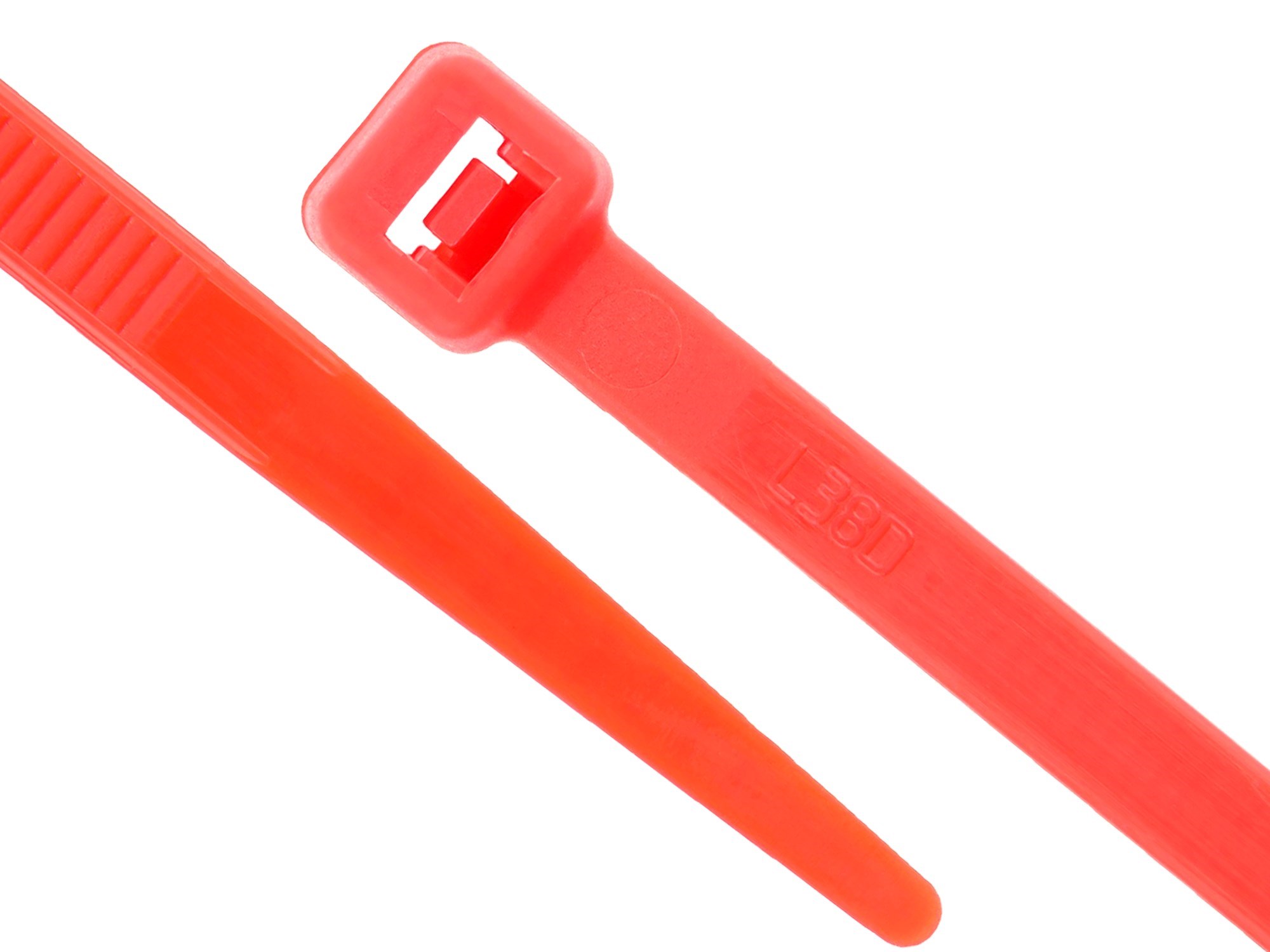 100 Red Nylon Cable Ties 