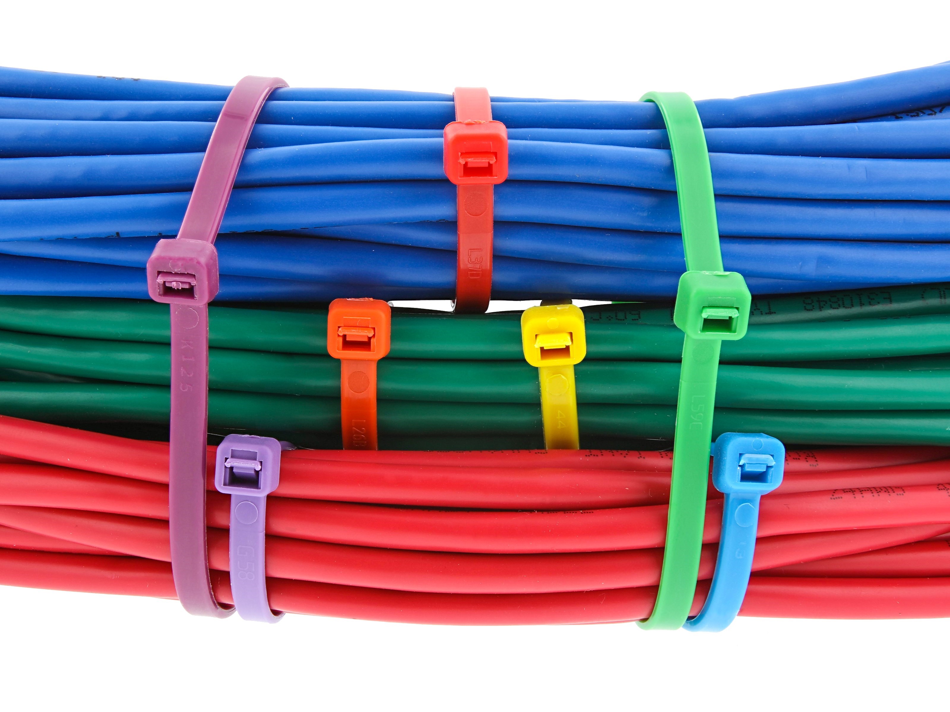 Free P&P Easily secure cables Details about   Medium cable Ties Blue 25 Pack 100mm 