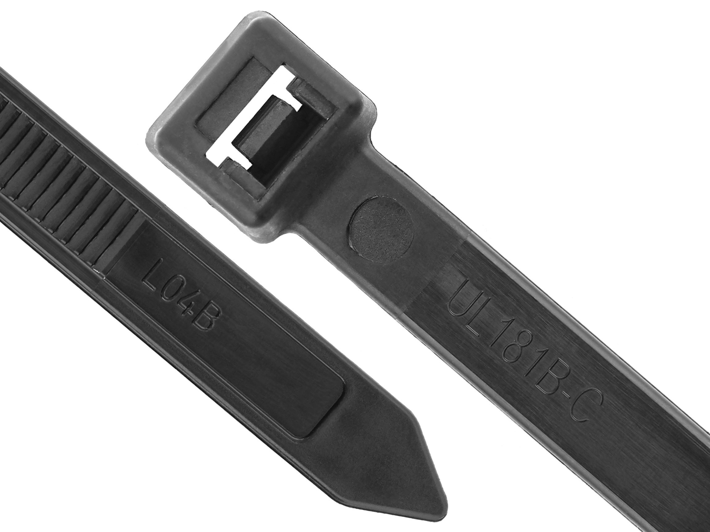 Extra Heavy Duty Cable Ties Zip ties 185F USA 50 pcs , 24 Inch/175Lbs/UV Black 