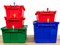 12 1/2 Inch Standard Red Pull Tight Plastic Seal Securing Boxes - 2 of 4