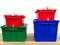 8 Inch Light-Duty Red Pull Tight Plastic Seal Securing Boxes - 2 of 4