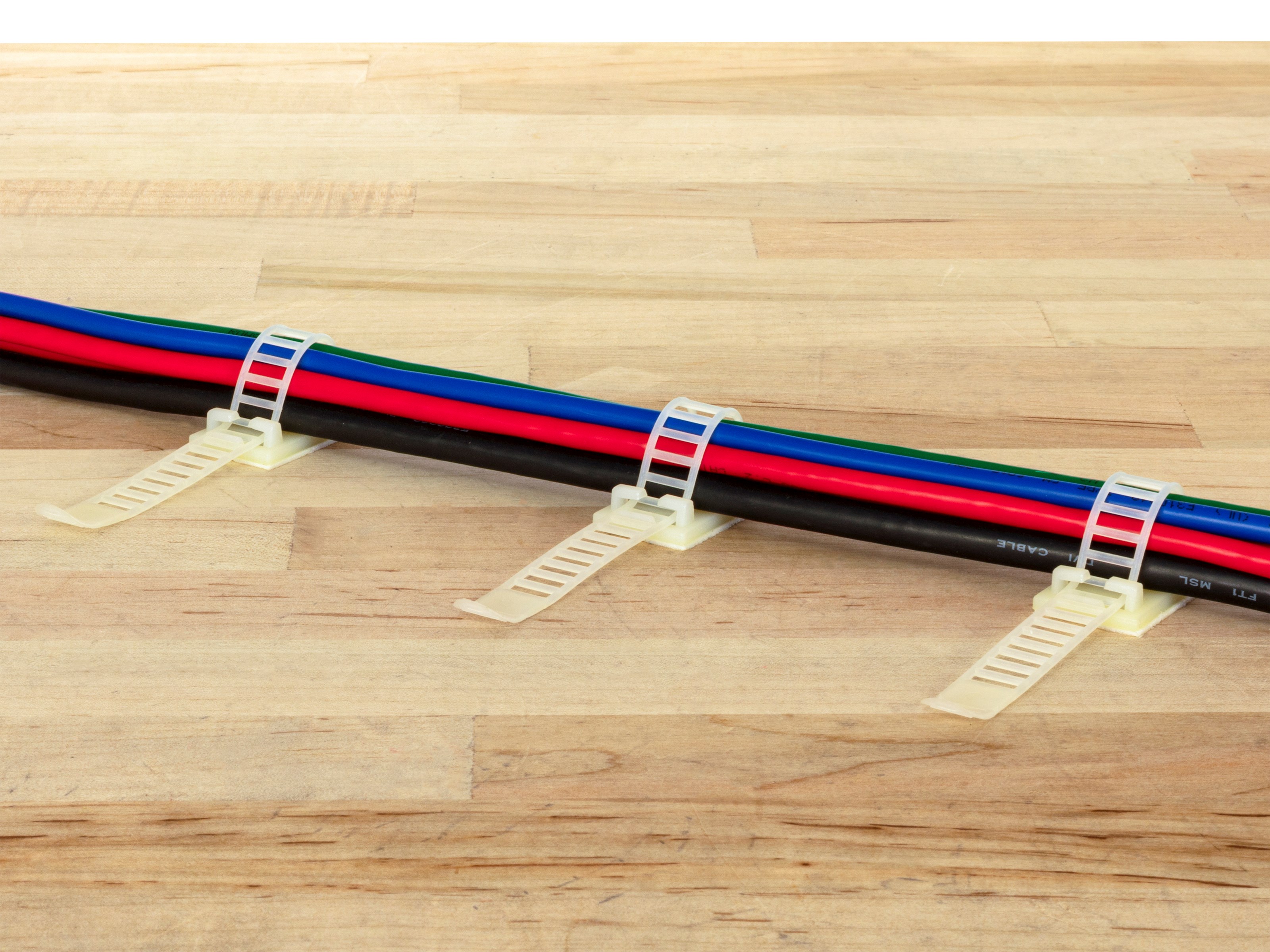 22mm Black Adjustable Cable Strap 100 Pack Secure Cable Ties