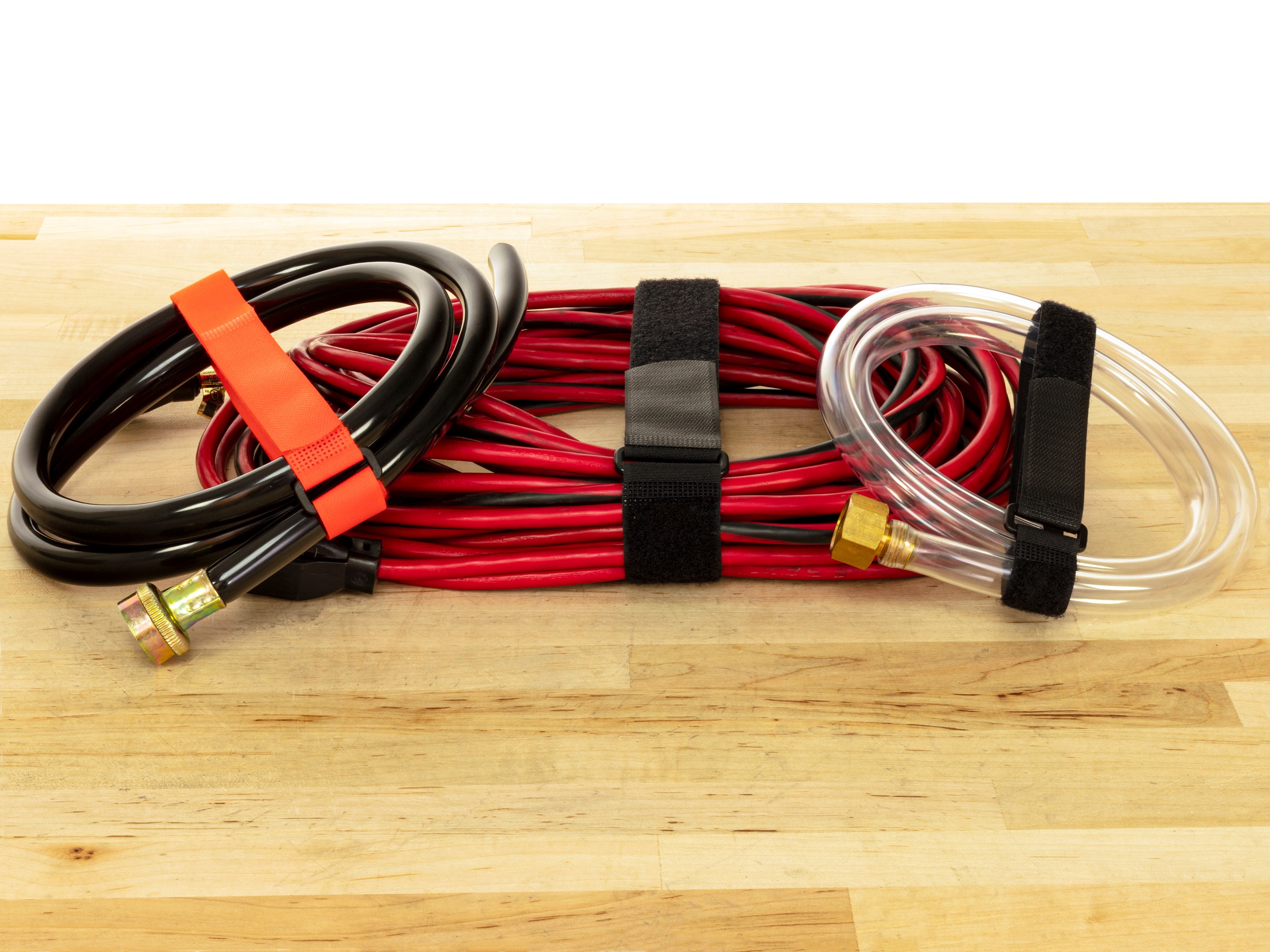 Vigaer 24 Inch Cinch Cable Tie Down Straps 12 Pcs Reusable Hook