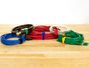 6 Inch Blue Hook and Loop Tie Wrap making organized cable, hose and tubing bundles - 3 of 4