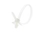 8 Inch Natural Standard Winged Push Mount Cable Tie - 0 of 4