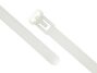 6 Inch Natural Standard Releasable Cable Tie Head and Tail Ends - 1 of 4