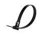 8 Inch Black Standard Releasable Cable Tie - 0 of 4