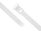 10 Inch Natural Standard Releasable Cable Tie Head and Tail Ends - 1 of 4