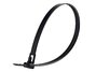 12 Inch Black Standard Releasable Cable Tie - 0 of 4