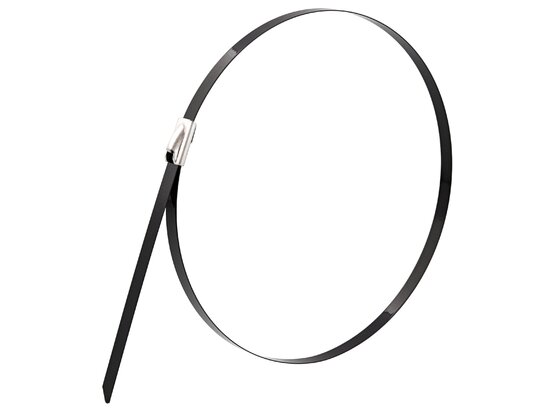 14 Inch Standard Plastic Coated 316 Stainless Steel Cable Tie