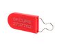 Red Plastic Padlock Security Seal with Metal Wire Locked and Secured - 1 of 4