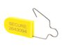 Yellow Plastic Padlock Security Seal with Metal Wire - 0 of 4