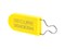 Yellow Plastic Padlock Security Seal with Metal Wire Locked and Secured - 1 of 4