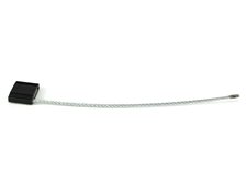 black 12 inch 5mm wire steel cable seal