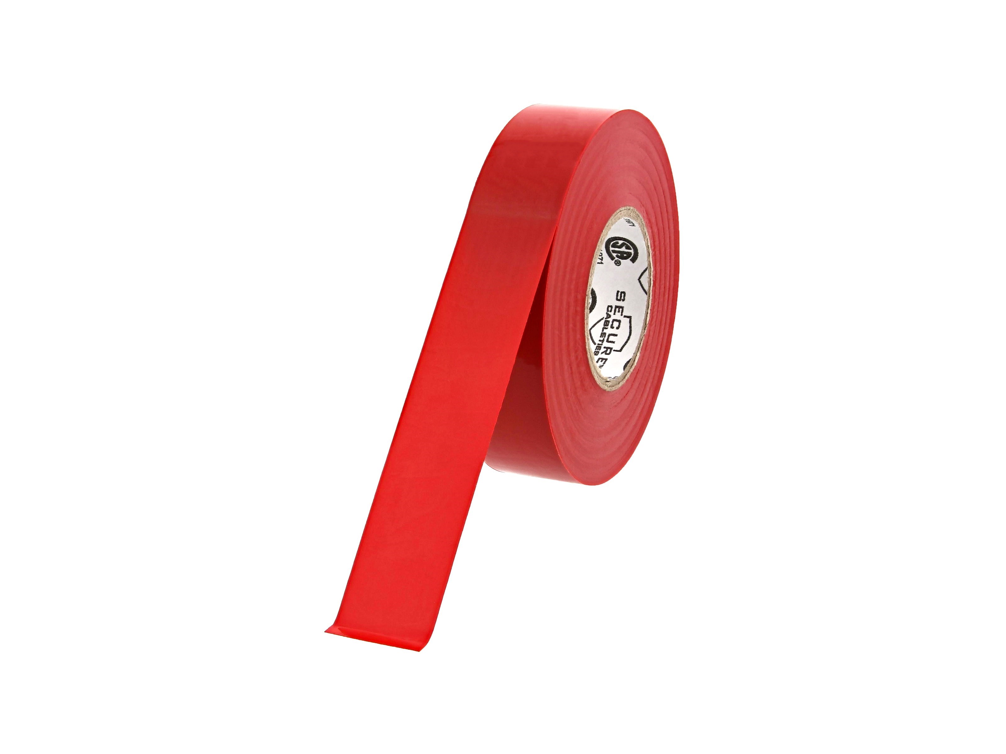 Red Electrical Tape 3/4 Inch x 66 Feet Secure Cable Ties