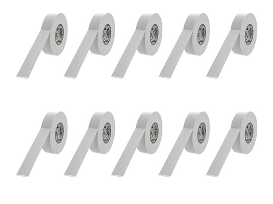 Picture of 10 Pack Special - White Electrical Tape 3/4 Inch x 66 Feet
