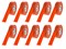 Picture of 10 Pack Special - Orange Electrical Tape 3/4 Inch x 66 Feet - 0 of 4