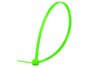 8 Inch Fluorescent Green Miniature Cable Tie - 0 of 5