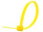 	4 Inch Fluorescent Yellow Miniature Cable Tie - 0 of 5