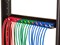 Fluorescent Orange Cable Tie Server Rack Organization - 3 of 4