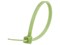 Picture of 4 Inch Pear Green Miniature Nylon Cable Tie - 100 Pack - 0 of 1