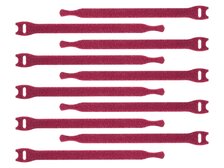 Picture of 8 Inch Fire Rated Hook and Loop Tie Wrap - 10 Pack