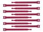 Picture of 8 Inch Fire Rated Hook and Loop Tie Wrap - 10 Pack - 0 of 1