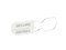 Picture of White Plastic Padlock Security Seal with Large Metal Wire Ring - 100 Pack - 0 of 4
