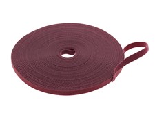 Picture of 1/2 Inch Continuous Maroon Fire-Rated Hook and Loop Wrap - 25 Yards