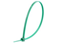 Picture of 8 Inch Green Miniature Cable Tie - 100 Pack