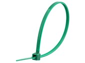 Picture of 6 Inch Green Miniature Nylon Cable Tie - 100 Pack