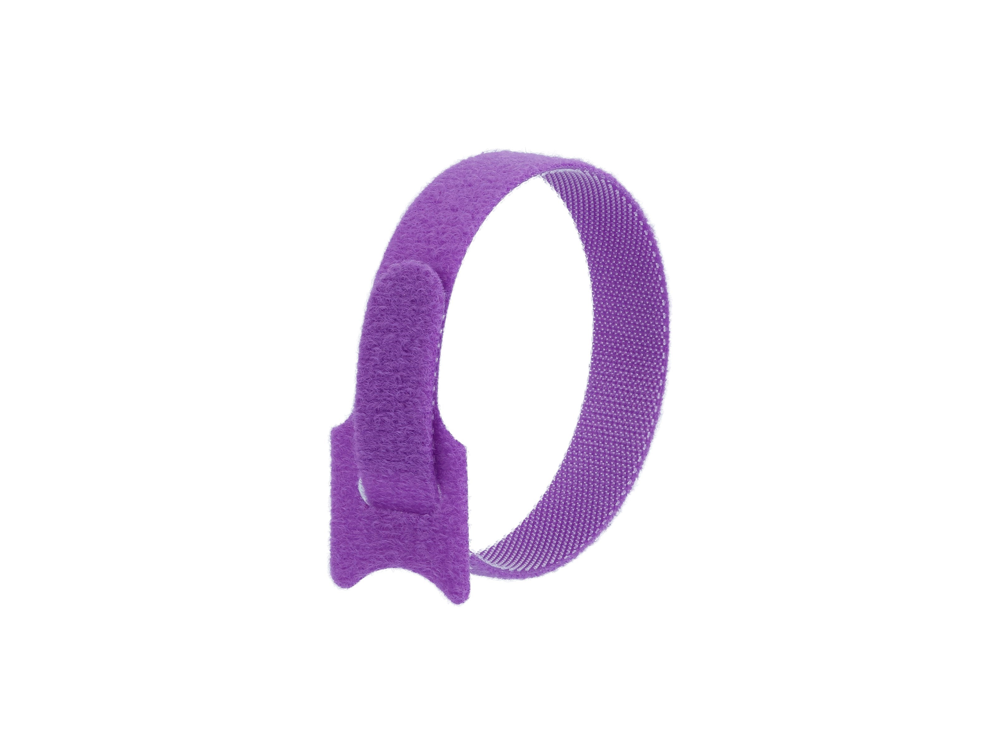 8 Inch Purple Reuseable Tie Wrap - 50 Pack - Secure™ Cable Ties