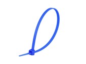 Picture of 8 Inch Blue Intermediate Cable Tie - 100 Pack