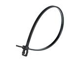 Picture of VersaTie 6 Inch Black Releasable Tie - 100 Pack
