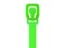 Picture of RETYZ WorkTie 14 Inch Fluorescent Green Releasable Tie - 100 Pack - 3 of 4