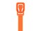 Picture of RETYZ WorkTie 14 Inch Fluorescent Orange Releasable Tie - 100 Pack - 3 of 4