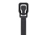 Picture of RETYZ ProTie 32 Inch UV Black Releasable Tie - 100 Pack - 0 of 1