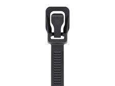 Picture of RETYZ ProTie 36 Inch UV Black Releasable Tie - 100 Pack